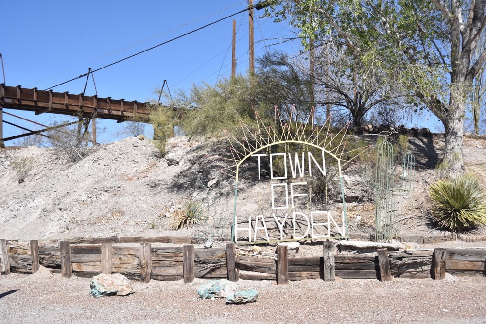 Hayden,,Az.,,U.s.a.,February,24,,2018.,Asarco,Copper,Smelter,And