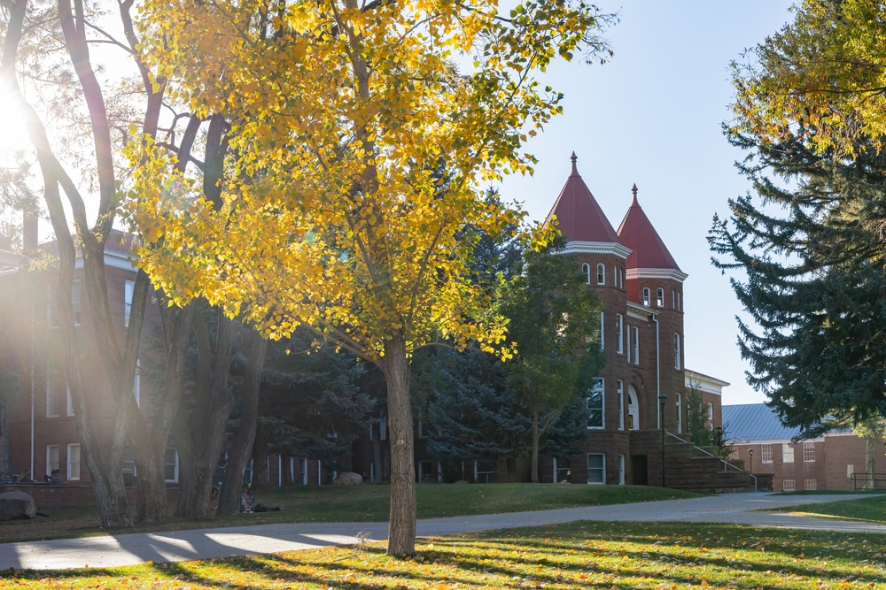 Beautiful,Fall,Color,Around,The,Campus,Of,Northern,Arizona,University