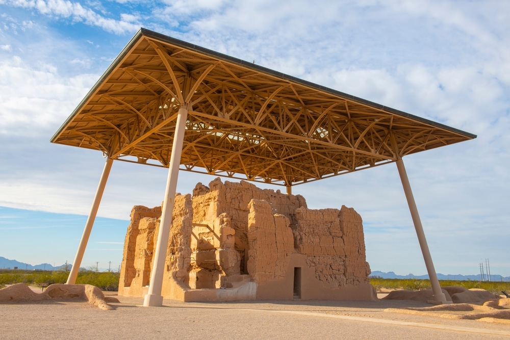 Casa,Grande,Ruins,National,Monument,Is,A,Historic,Ruin,Built