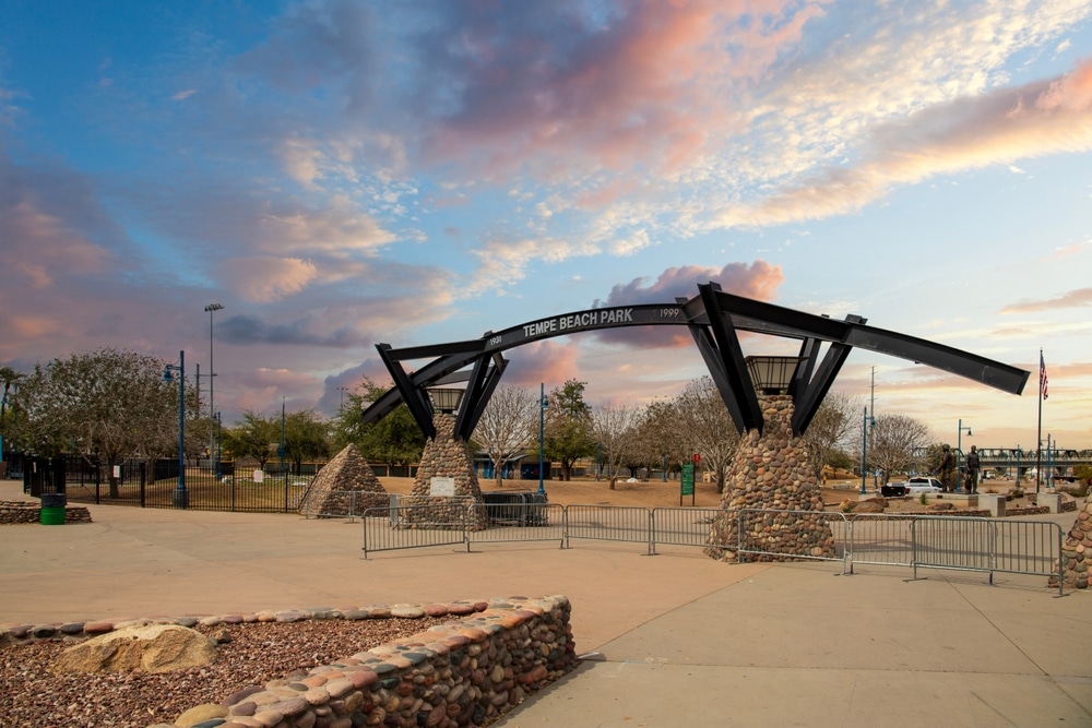 Tempe,Arizona,Usa,-,3,16,2025:,A,Gorgeous,Landscape