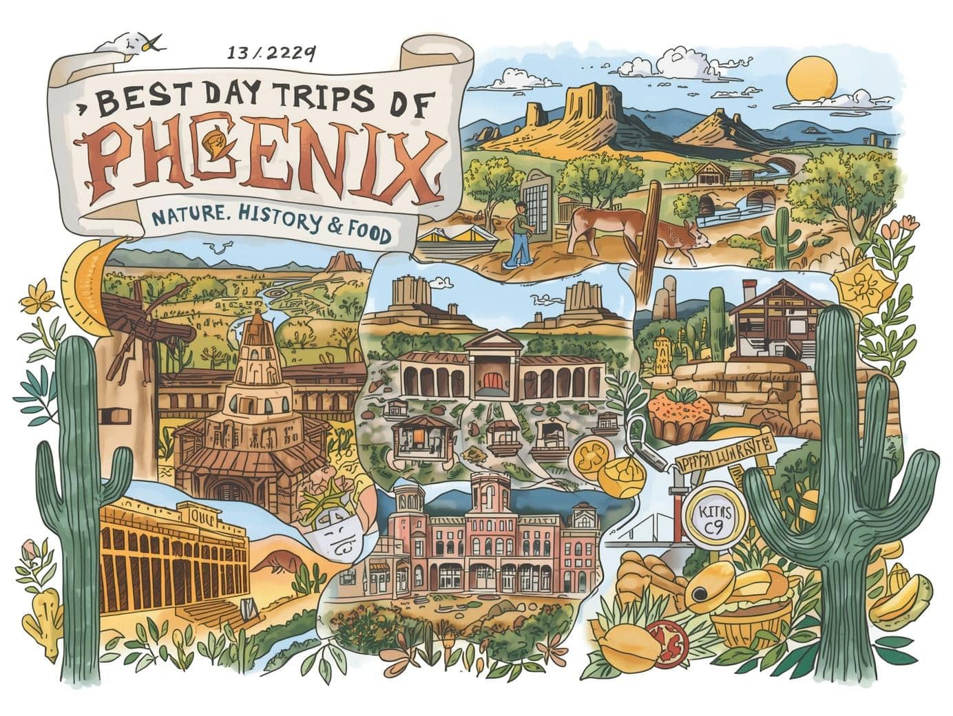 Best Day Trips from Phoenix: Nature, History & Food