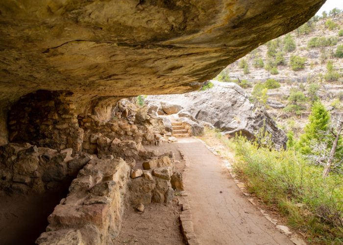Ancient,Cliff,Dwellings,In,Walnut,Canyon,National,Monument,,Arizona,,Usa