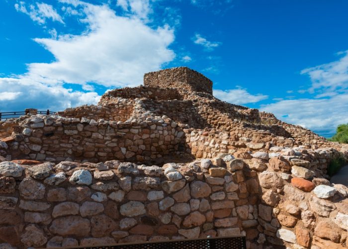 Ancient,Sinagua,Ruins,At,Tuzigoot,National,Monument