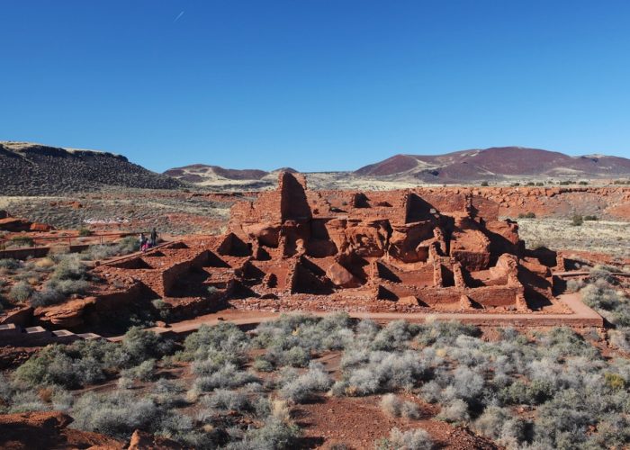 Native,American,Indian,Ruins,At,Wupatki,National,Monument,In,Winter,