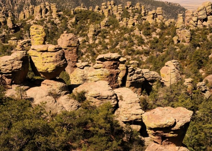 Chiricahua,National,Monument,In,Southern,Arizona,On,A,Colorful,Day
