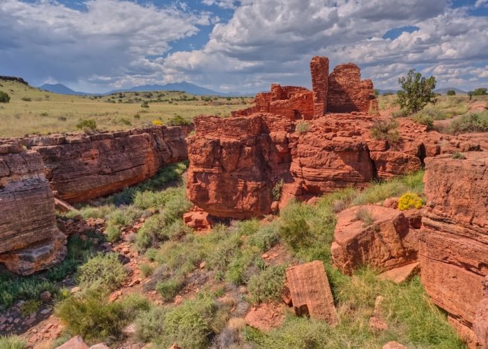 Lomaki,Ruins,At,Wupatki,National,Monument