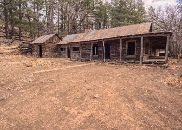 Abandoned,Homestead,In,Coconino,National,Forest