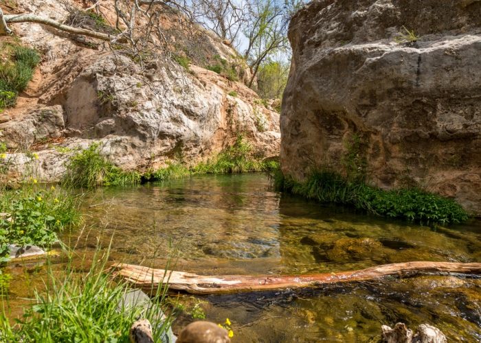 Fossil,Springs,Creek,In,Arizona.